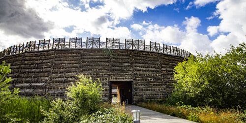 Eines der außergewöhnlichsten Bauwerke im Spreewald, Foto: Ö Grafik_sk