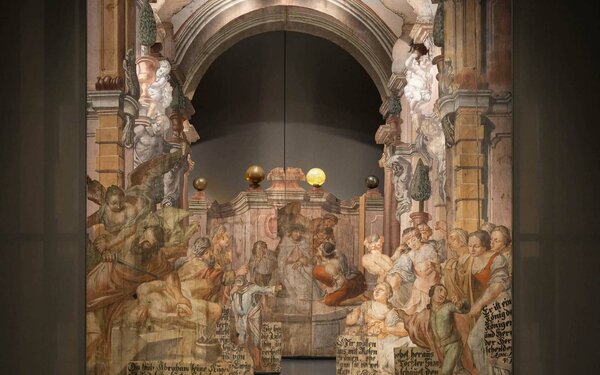 Museum Himmlisches Theater - Szene „Dornenkrönung Jesu“, Foto: Bernd Geller