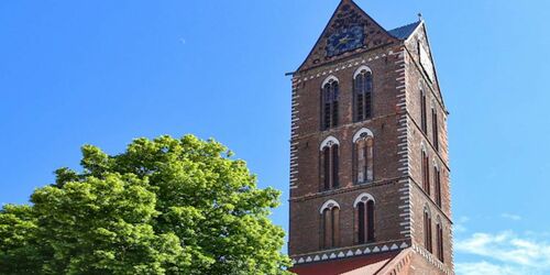 St.-Marienkirchturm Wismar, Foto: TMV, Danny Gohlke