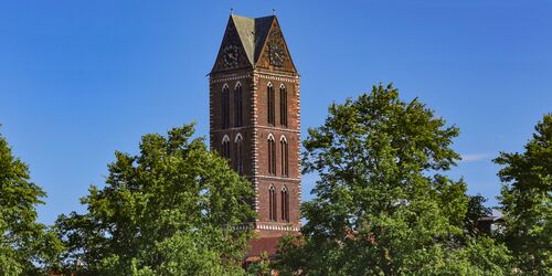 St. Marienkirchturm Wismar, Foto: TMV/Gohlke