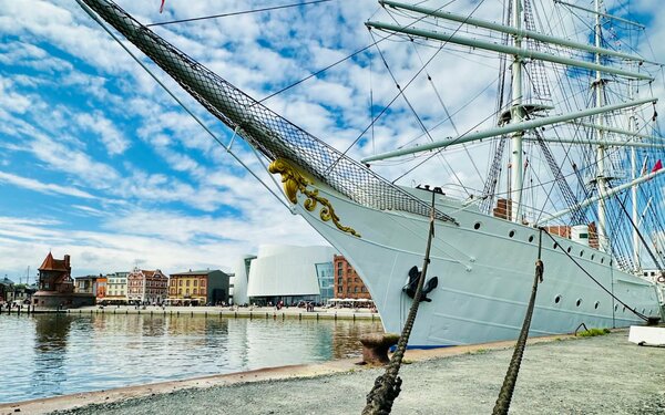 Gorch Fock I, Foto: HANSESTADT Stralsund l Pressestelle