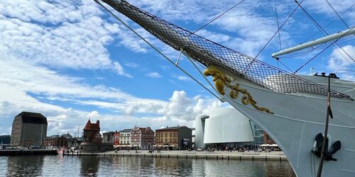 Gorch Fock I, Foto: HANSESTADT Stralsund l Pressestelle