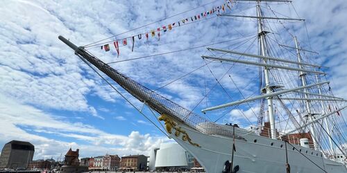 Gorch Fock I, Foto: HANSESTADT Stralsund l Pressestelle