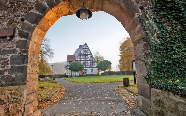 Rathaus Gieselwerder, Foto: SVR/KoernerPaeslack, CC BY-SA, Solling-Vogler-Region im Weserbergland e.V.