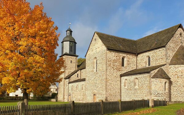 Klosterkirche Lippoldsberg, Foto: Nicola Uphoff-Watschong