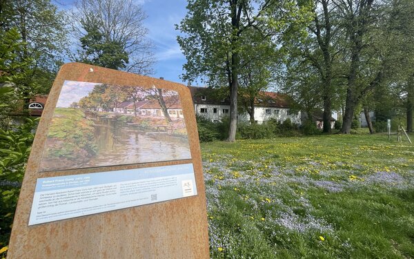 Künstlerweg Dachau, Moorbadpark, Foto: Stadt Dachau