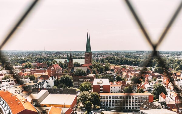 Aussicht, St. Petri Kirche, Lübeck, Foto: Förde Fräulein