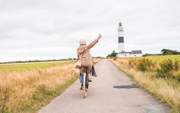 Leuchtturm Langer Christian, Sylt, Foto: Förde Fräulein