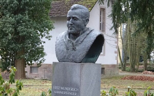 Büste Fritz Wunderlich in Kusel Benzino-Park, Foto: Doro66199, Wikipedia, CC BY-SA 4.0