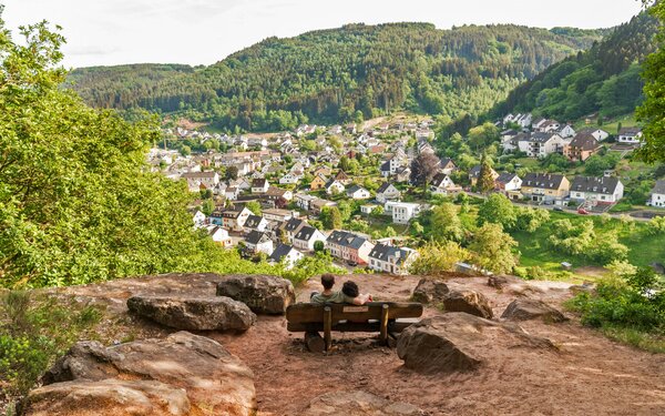 Blick von der Kaulay auf Kordel, Foto: Dominik Ketz, Eifel Tourismus GmbH