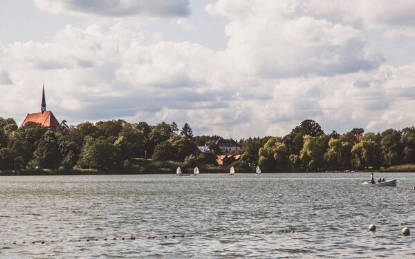 Klosterinsel und Bordesholmer See, Foto: Förde Fräulein