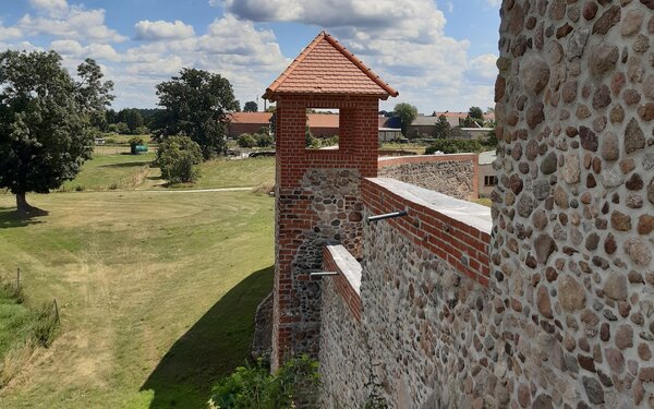 Burg Lindau, Mauer, Foto: Stadt Zerbst/Anhalt