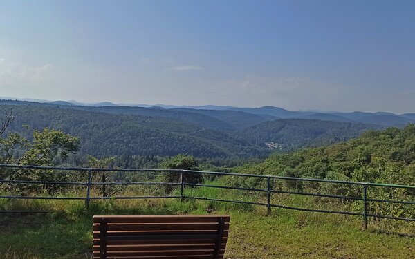 Ausblick vom Rotenstein, Foto: Tourist-Information Gräfensteiner Land