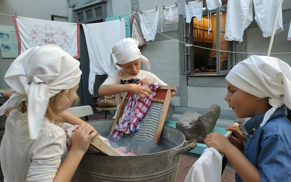 Waschtag im Stadtmuseum, Foto: Jana Koch