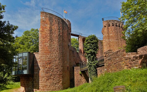 Burg Montclair, Foto: Marcus Gloger