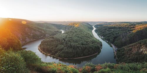 Wo das Saarland am schönsten ist: die Saarschleife