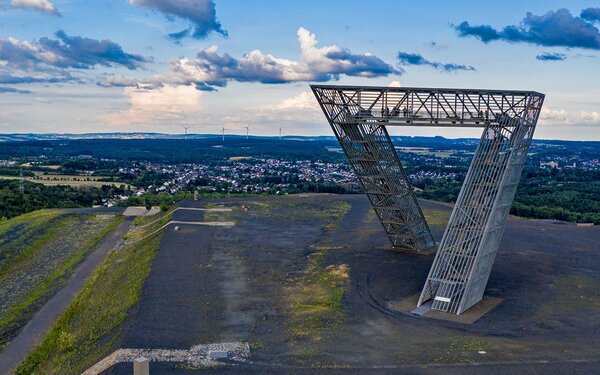 Saarpolygon auf der Bergehalde Ensdorf, Foto: Anna Monterroso Carneiro