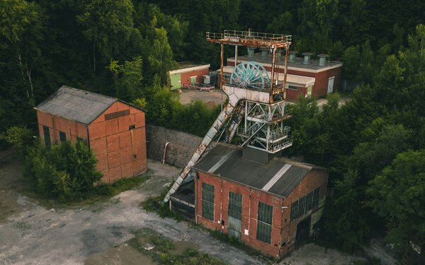 Industriedenkmal Grube Itzenplitz, Foto: Fabian Hoppstädter