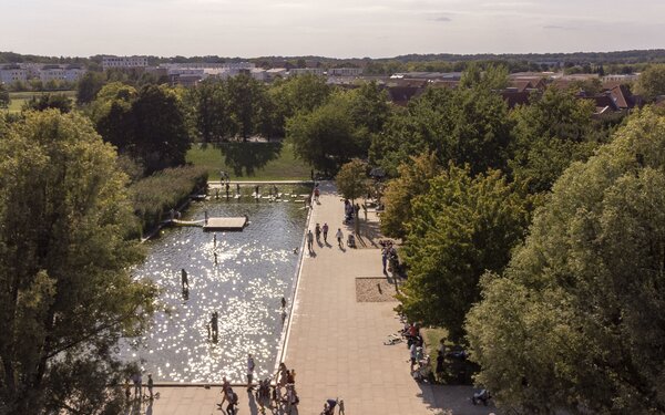 Volkspark Potsdam - Wasserspielplatz, Foto: André Stiebitz , Lizenz: PMSG