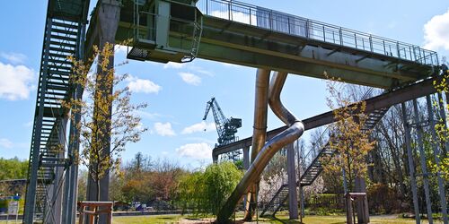 Kranbahn, Foto: Benjamin Westphal , Lizenz: Stadt Eberswalde