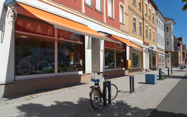 Fahrradhaus Pötschke in Senftenberg, Foto: Tourismusverband Lausitzer Seenland e. V.