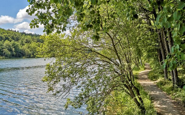 Uferrundweg am Ellertshäuser See, Foto: F. Trykowski