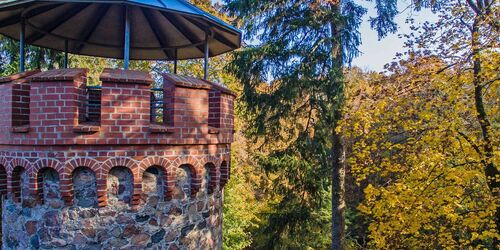 Aussichtsplattform Askanierturm, Foto: Stefan Escher, Lizenz: Gemeinde Schorfheide