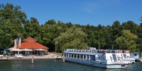 Schifffahrt auf dem Scharmützelsee, Hafen Bad Saarow, Foto: Danny Morgenstern, Lizenz: Tourismusverein Scharmützelsee