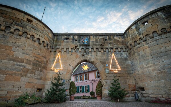 Historische Stadtmauer Freinsheim, Foto: Pfalz Touristik, Heimatlichter GmbH, CC-BY