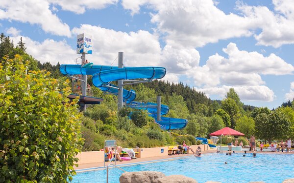 aqua fun, Rutsche und Pool, Foto: Hochschwarzwald Tourismus GmbH