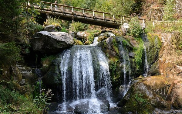 Triberger Wasserfälle, Foto: Uoaei1, CC BY-SA 4.0, https://commons.wikimedia.org