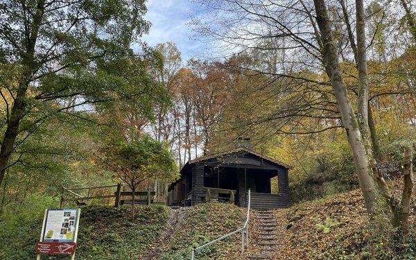 Schutzhütte Ruppertsklamm, Foto: Stadt Lahnstein