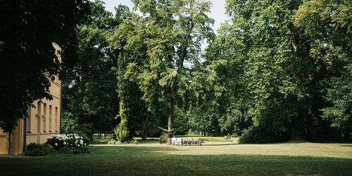 Schlosspark Nennhausen, Foto: Steven Ritzer, Lizenz: Tourismusverband Havelland e. V.