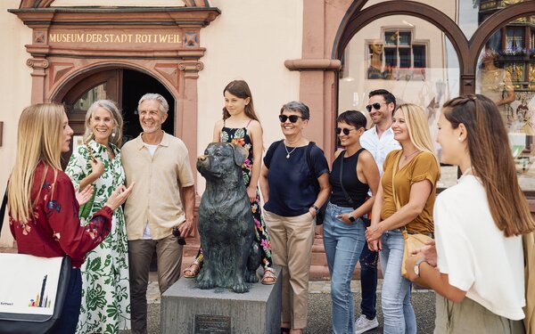 vor dem Stadtmuseum, Foto: Nico Pudimat