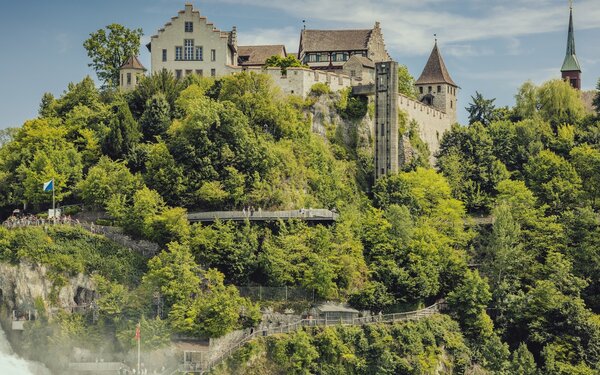 Rheinfall, Schloss, Foto: Ivo Scholz Fotografie