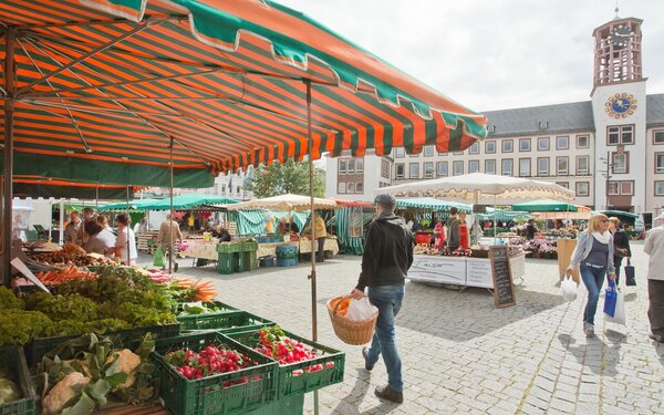 Wochenmarkt, Foto: Bernward Bertram