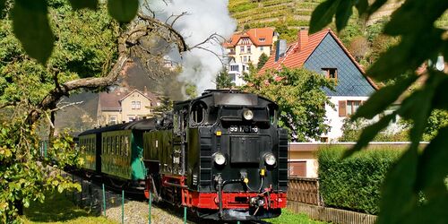 Mit der Bimmelbahn durch Sachsen