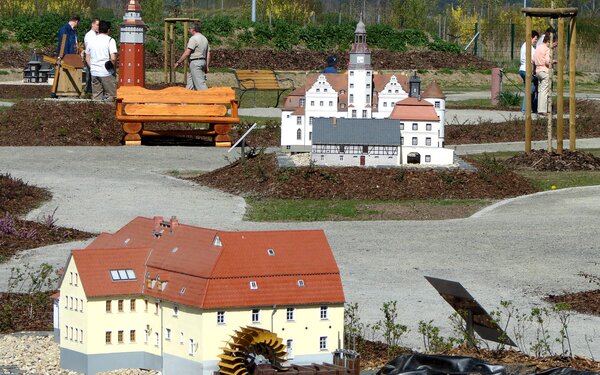 Erlebnis-Miniaturenpark Elsterwerda, Foto: Tourismusverband Elbe-Elster-Land e.V., Lizenz: Tourismusverband Elbe-Elster-Land e.V.