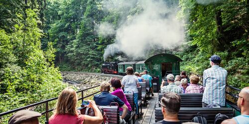 Mit Dampf durchs Osterzgebirge