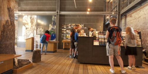 Entdeckungen im Nationalparkhaus, Foto: TMB-Fotoarchiv/Hendrik Silbermann