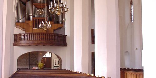 Innenansicht Orgel, Foto: Johanneskirche