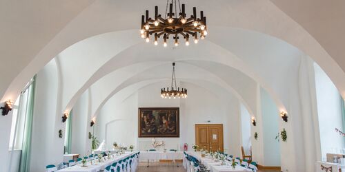 Saal im Schloss, Foto: Christiane Schleifenbaum, Lizenz: Schloss Hoyerswerda