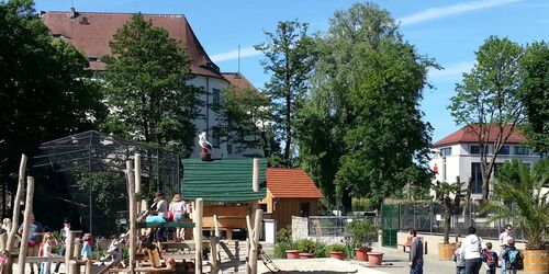 Wassermatsch-Spielplatz, Foto: Zoo Hoyerswerda, Lizenz: Zoo Hoyerswerda