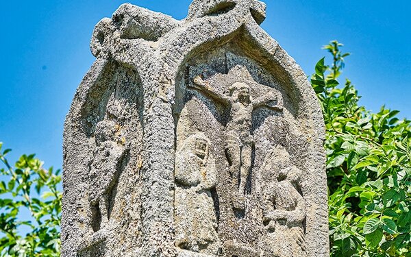 Vierseitiger Bildstock aus Sandstein von 1571, Foto: F.Trykowski