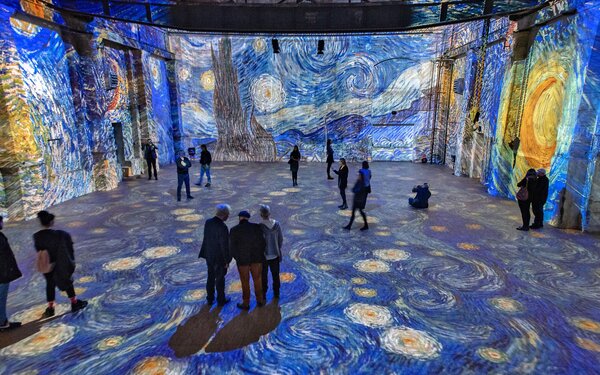 Van Gogh Experience im Kunstkraftwerk Leipzig, Foto: Luca Migliore