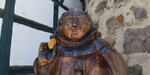 Johann Tetzel am Heilig-Geist-Platz    Marlen Seidel/Stadt Jüterbog