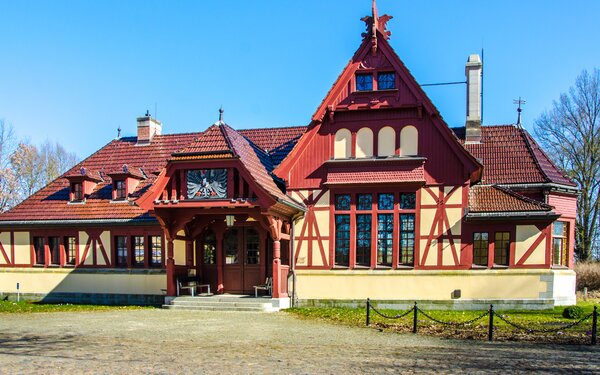 Kaiserbahnhof Joachimsthal, Foto: Amt Joachimsthal (Schorfheide), Lizenz: Amt Joachimsthal (Schorfheide)