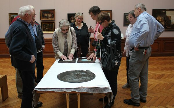 Das Staatliche Museum Schwerin ist auch für Blinde und Sehgeschädigte ein Erlebnis Staatliches Museum Schwerin