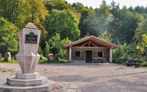 Pollaschdenkmal, Foto: Michael Seiterle, Lizenz: Tourismus Spessart-Mainland