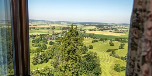 Aussicht von der Burg Colmberg, Foto: Burg Colmberg, Lizenz: Burg Colmberg